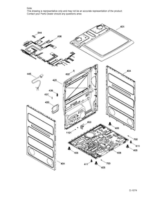 STRUCTURE Diagram and Parts List for GTD42GAMJ0WW  General Electric Dryer