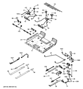 Part Location Diagram of WB21X20475 GE SAFETY VALVE SINGLE