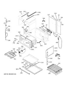 Part Location Diagram of WB18X40044 GE HARNESS WIRE PLUNGER