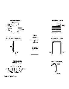 Lokring connectors Diagram and Parts List for FUF21SMREWW  General Electric Freezer