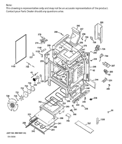 Part Location Diagram of WS01L03172 GE GUARD LT