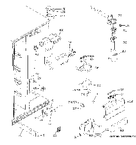 Fresh food section Diagram and Parts List for GSS23GGKPCWW  General Electric Refrigerator