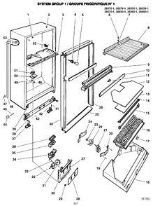 Part Location Diagram of WR2M3259 GE NO LONGER AVAILABLE