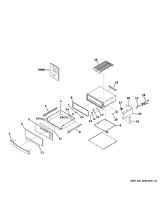 Part Location Diagram of WH02X30339 GE GROUND SCREW