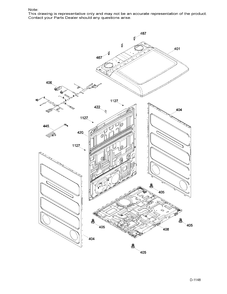 STRUCTURE Diagram and Parts List for GTX22EBMK0WW  General Electric Dryer
