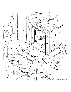 Body Parts Diagram and Parts List for CDT875M5N7S5  General Electric Dishwasher