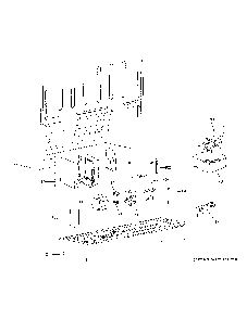 Machine compartment Diagram and Parts List for FUF21DLRDWW  General Electric Freezer