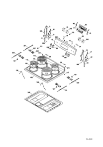 Part Location Diagram of WS01L11513 GE TRIM CONTROL Assembly
