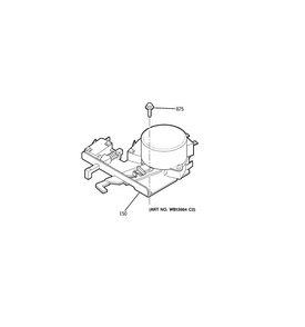 Door Lock Diagram and Parts List for CT959ST2SS  General Electric Wall Oven