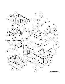 Upper oven Diagram and Parts List for PB960SJ6SS  General Electric Range