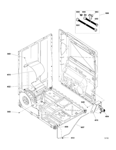CABINET - SHIELDS-WATER SYSTEM Diagram and Parts List for GTMS570ED0WW  General Electric Dryer