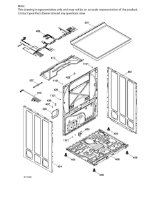 STRUCTURE Diagram and Parts List for GCMX180ED4WW  General Electric Dryer
