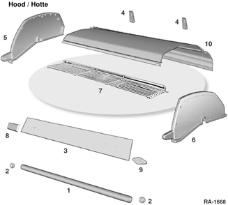 Part Location Diagram of NOTE05 GE Not a service part