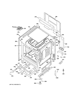 Part Location Diagram of WB34X31569 GE DIVIDER WIRING