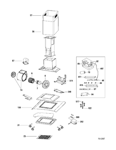Part Location Diagram of WG02A00110 GE GLASS CLAMPING SCREW