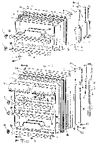 Doors Diagram and Parts List for TBX24ZKER  General Electric Refrigerator