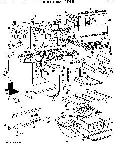 Part Location Diagram of WR22X311 GE DISCONTINUED