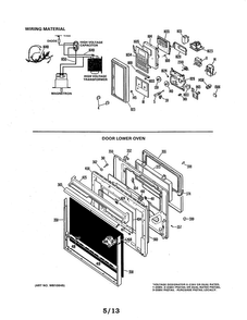 Part Location Diagram of WZ7X29D GE NUTS-PKG 12