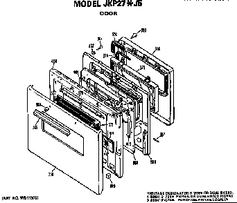 Part Location Diagram of 34732 GE Tape