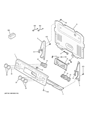 Part Location Diagram of WB18X32670 GE HARNESS WIRE CAT MODULE