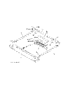 Cooling fan Diagram and Parts List for PS960SL5SS  General Electric Range
