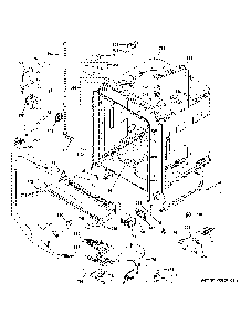 Body Parts Diagram and Parts List for CDT805P2N8S1  General Electric Dishwasher