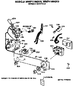 Part Location Diagram of WH2X1094 GE SPRING WASHR