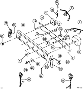 CONTROL PANEL Diagram and Parts List for WSM2700RCWWH  General Electric Washer