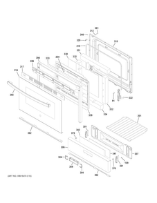 Part Location Diagram of WB15X26673 GE HANDLE BROIL