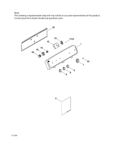 CONTROL SYSTEM Diagram and Parts List for GMMP280ED5WS  General Electric Dryer