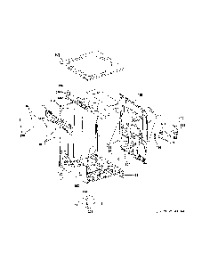 Cabinet And Top Panel Diagram and Parts List for GFD40ESCM1WW  General Electric Dryer