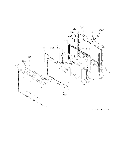 Upper Door Diagram and Parts List for ZTDX1DSSN1SS  General Electric Wall Oven