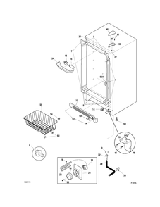 Part Location Diagram of WR2X6353 GE DRAIN