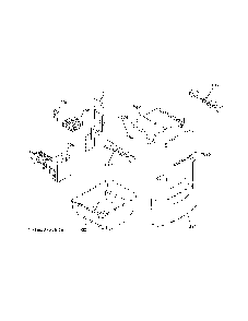 Ice Maker And Dispenser Diagram and Parts List for CSB42WP2NHS1  General Electric Refrigerator
