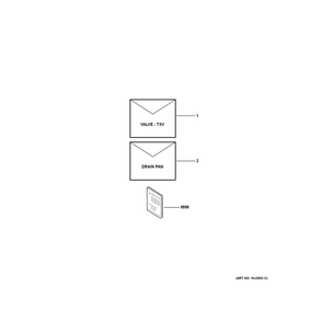 Room Air Conditioner Diagram and Parts List for NCDC3036CT400  General Electric Air Conditioner