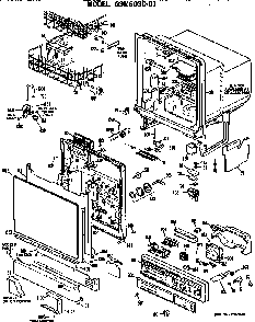 Part Location Diagram of WD2X5183 GE SCREW