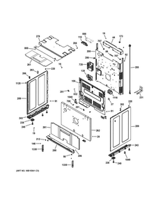 Part Location Diagram of WB35X20435 GE INSULATION OVEN WRAP