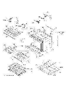 Lower Oven Diagram and Parts List for CTD90DM2N1S5  General Electric Wall Oven