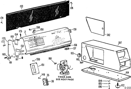 Part Location Diagram of WE9X50 GE DISCONTINUED
