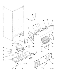 Part Location Diagram of WR2S13 GE NO LONGER AVAILABLE