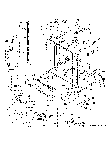 Body Parts Diagram and Parts List for CDT875P4N5W2  General Electric Dishwasher