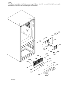 FZ FUNCTIONAL PARTS Diagram and Parts List for GDE21DSKAKSS  General Electric Refrigerator