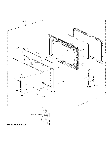 Door Parts Diagram and Parts List for CVM519P2P8S1  General Electric Microwave
