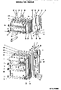 Doors Diagram and Parts List for TBF16ZGB  General Electric Refrigerator