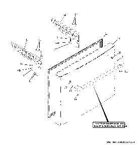 Freezer door Diagram and Parts List for CFE26KP2NNS1  General Electric Refrigerator