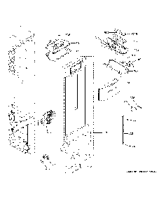 Fresh food section Diagram and Parts List for GNE27JMMNFES  General Electric Refrigerator
