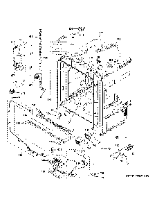 Body Parts Diagram and Parts List for GDT645SYN5FS  General Electric Dishwasher