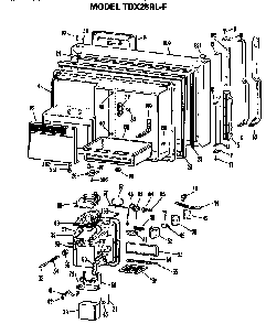 Part Location Diagram of WR8X97 GE DISCONTINUED