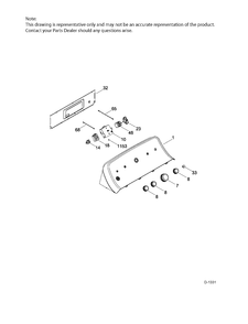 CONTROL SYSTEM Diagram and Parts List for GTD42EAMJ1WW  General Electric Dryer