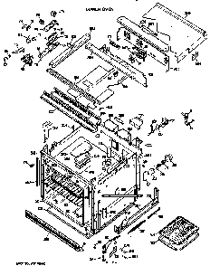 Part Location Diagram of WB7X934 GE DISCONTINUED